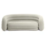 Sofa dmuchana welurowa łóżko materac 229x109x81 cm Intex 66571