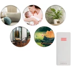 Stacja pogodowa z wyświetlaczem BD-903 srebrny 