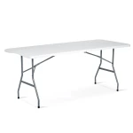 Stół cateringowy ogrodowy składany 180 cm Plonos biały