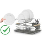 Suszarka do naczyń dwupoziomowa MS-601 Massido szara