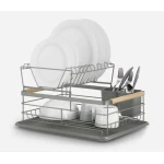 Suszarka do naczyń dwupoziomowa MS-601 Massido szara