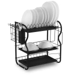 Suszarka do naczyń trzypoziomowa MS-603 Massido czarna