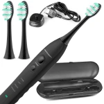 Szczoteczka soniczna do zębów zestaw z ETUI Sonica B3 czarna