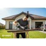 Szlifierka kątowa diax 1200W regulacja obrotów 10 tarcz 125mm mocna kątówka Humberg HM-411