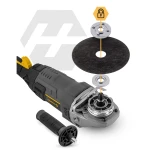 Szlifierka kątowa diax 2000W 230mm wolny start mocna kątówka Humberg HM-412