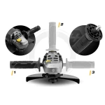 Szlifierka kątowa diax 2000W 230mm wolny start mocna kątówka Humberg HM-413