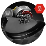 Szlifierka kątowa diax 2000W 230mm wolny start mocna kątówka Humberg HM-413