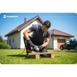 Szlifierka kątowa diax 2000W 230mm wolny start mocna kątówka Humberg HM-413