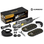 Szlifierka kątowa diax 900W regulacja obrotów 10 tarcz 125mm mocna kątówka Humberg HM-410