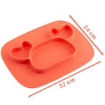 Talerzyk dla dzieci silikonowy do karmienia krab Ricokids