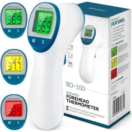 Termometr bezdotykowy na podczerwień BD-100 Berdsen 