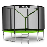 Trampolina ogrodowa 10ft/312cm z siatką zewnętrzną i drabinką Neo-Sport