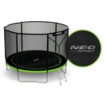 Trampolina ogrodowa 10ft/312cm z siatką zewnętrzną i drabinką Neo-Sport