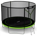 Trampolina ogrodowa 10ft/312cm z siatką zewnętrzną i drabinką Neo-Sport