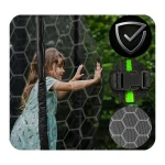 Trampolina ogrodowa 14ft/435cm z siatką wewnętrzną i drabinką Neo-Sport