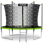 Trampolina ogrodowa 8ft/252cm z siatką wewnętrzną i drabinką Neo-Sport