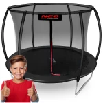 Trampolina ogrodowa profilowana 10ft/312cmz siatką wewnętrzną Neo-Sport