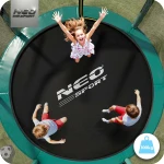 Trampolina ogrodowa profilowana 8ft/252cm z siatką wewnętrzną Neo-Sport