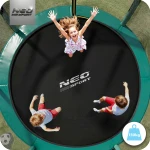 Trampolina ogrodowa profilowana 14ft/435cm z siatką wewnętrzną Neo-Sport