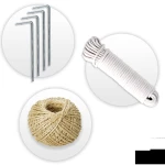 Tunel ogrodowy 2 x 3 m (6m2) różowy Plonos