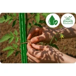 Tyczki do roślin 180 cm Plonos PL-940 zielone 10szt 