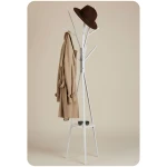 Wieszak na ubrania metalowy z półką stojący Massido MS-869