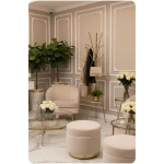 Wieszak na ubrania metalowy z półką stojący Massido MS-869