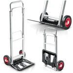 Wózek transportowy składany taczkowy młynarka magazynowy 90kg Humberg HM-518