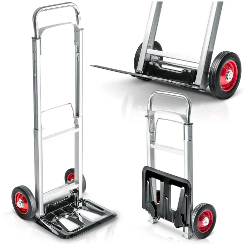 Wózek transportowy składany taczkowy młynarka magazynowy 90kg Humberg HM-518