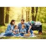 Wózek transportowy, składany z siatką 100l Humberg HM-513