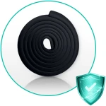 Zabezpieczająca taśma piankowa Ricokids 798711 czarna 6 m 