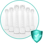 Zabezpieczenie otwierania szafek Ricokids 798200 6 szt białe