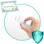 Zabezpieczenie otwierania szafek Ricokids 798300 10 szt białe