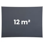 Żagiel przeciwsłoneczny prostokątny 3x4m Plonos PL-885 szary