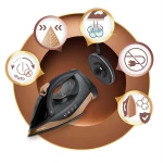 Żelazko bezprzewodowe parowe 2600W Berdsen BD-333 ceramiczna powłoka