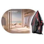 Żelazko parowe 2600W Berdsen BD-331 ceramiczna powłoka praca w pionie