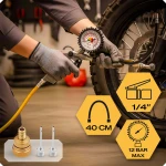 Zestaw narzędzi pneumatycznych 8 elementów do kompresora sprężarki Humberbg HM-256