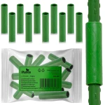 Złączki do tyczek 11mm Plonos PL-941 zielone 10szt 